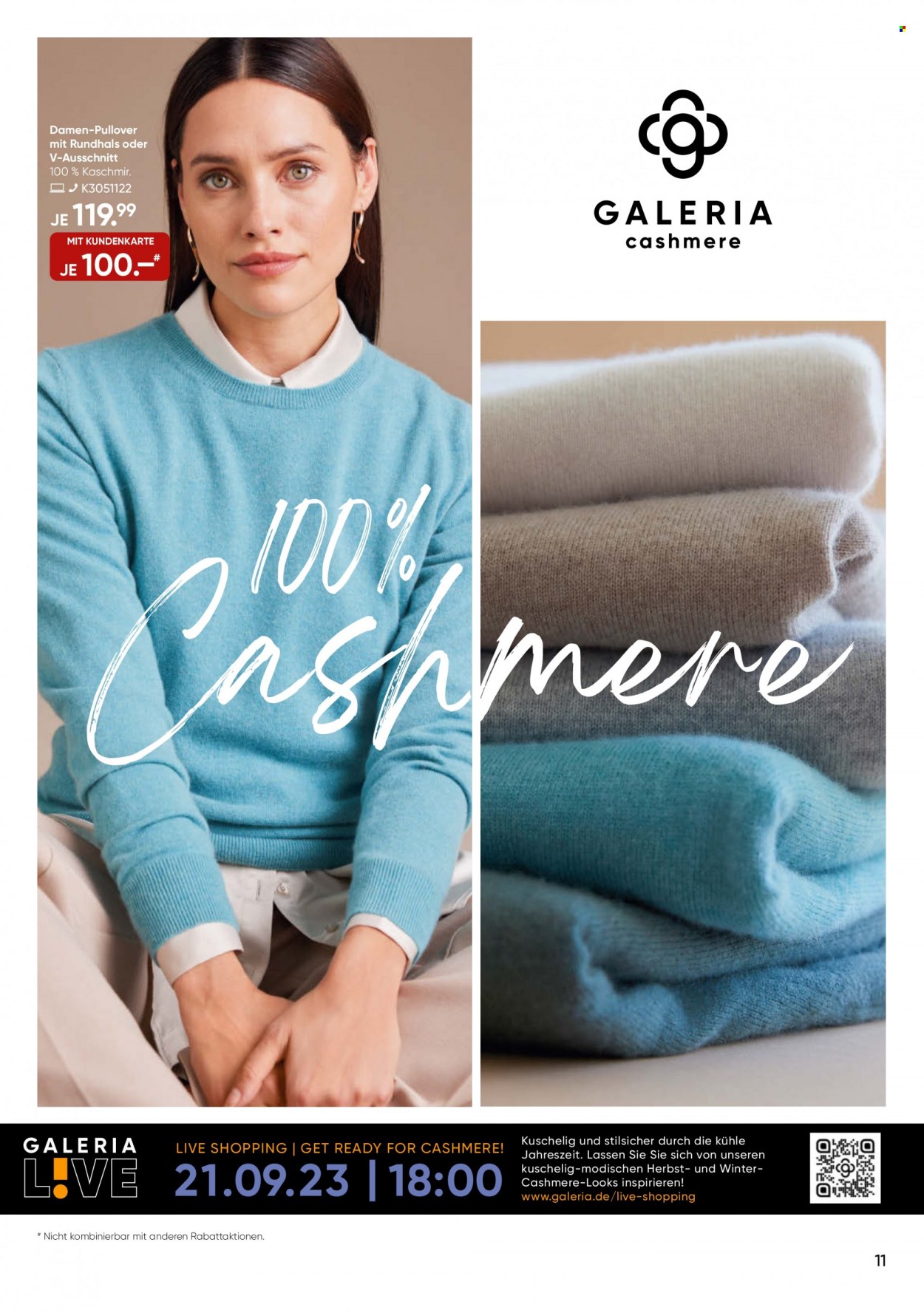 GALERIA Karstadt Kaufhof Prospekte  - 20.09.2023 - 26.09.2023. Seite 11