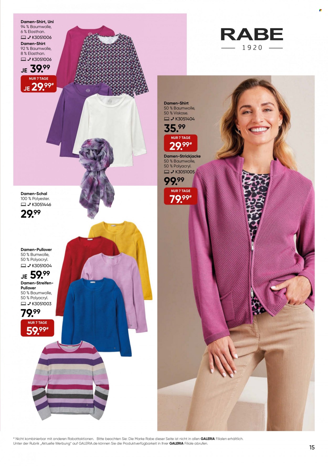 GALERIA Karstadt Kaufhof Prospekte  - 20.09.2023 - 26.09.2023. Seite 15