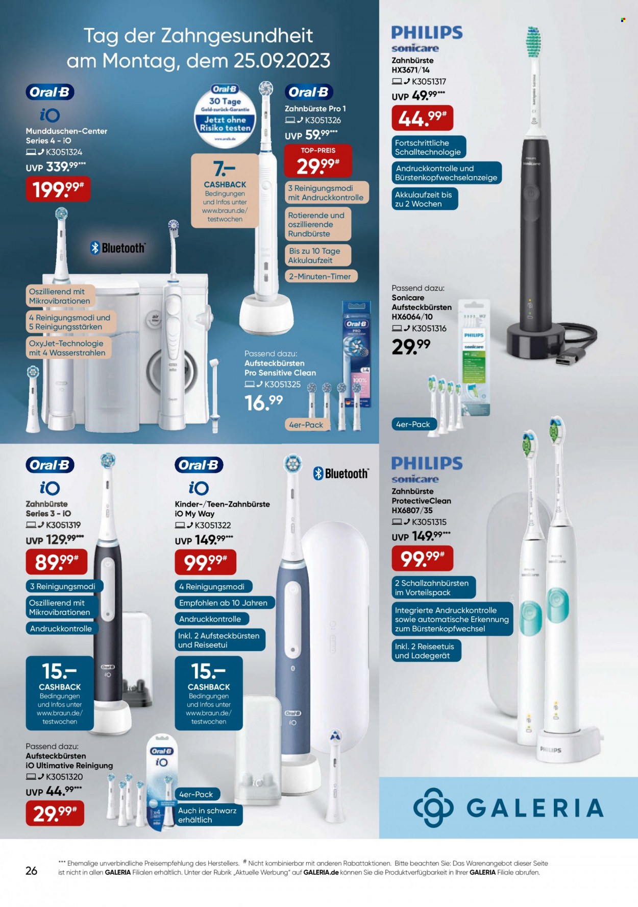 GALERIA Karstadt Kaufhof Prospekte  - 20.09.2023 - 26.09.2023. Seite 26