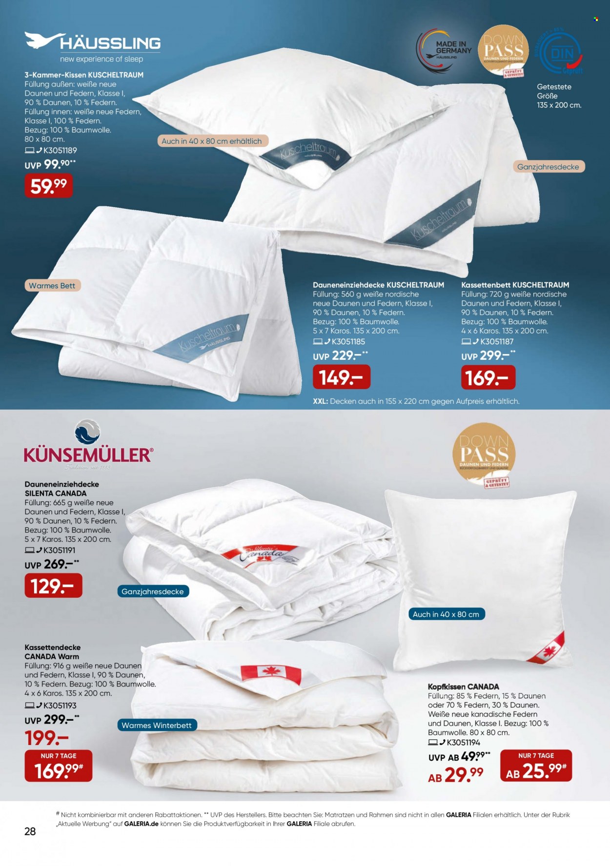 GALERIA Karstadt Kaufhof Prospekte  - 20.09.2023 - 26.09.2023. Seite 28