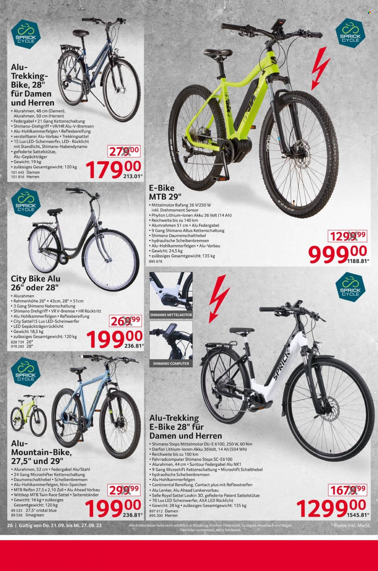 Selgros Prospekte  - 21.09.2023 - 27.09.2023. Seite 26