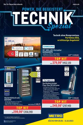 Prospekte Metro - 28.09.2023 - 11.10.2023.