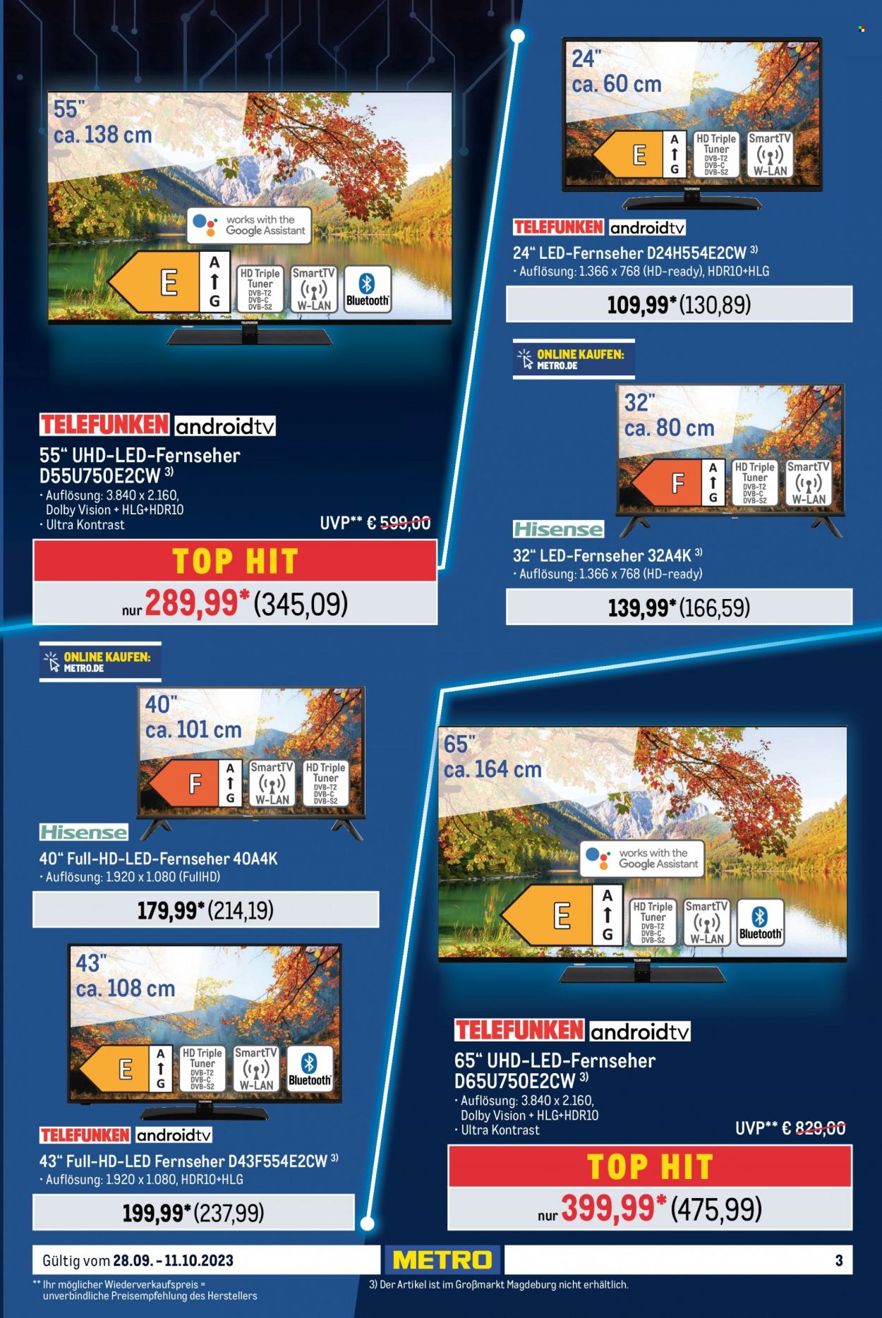 Metro Prospekte  - 28.09.2023 - 11.10.2023. Seite 3