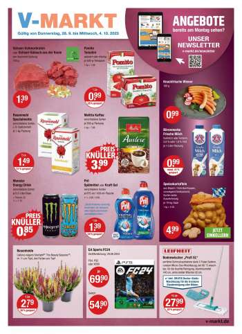 Prospekte V-Markt - 28.09.2023 - 4.10.2023.