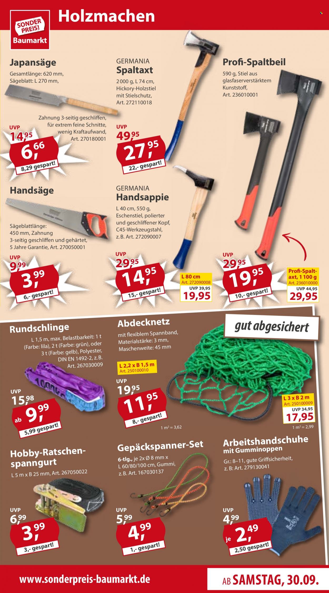 Sonderpreis-Baumarkt Prospekte  - 30.09.2023 - 6.10.2023. Seite 13