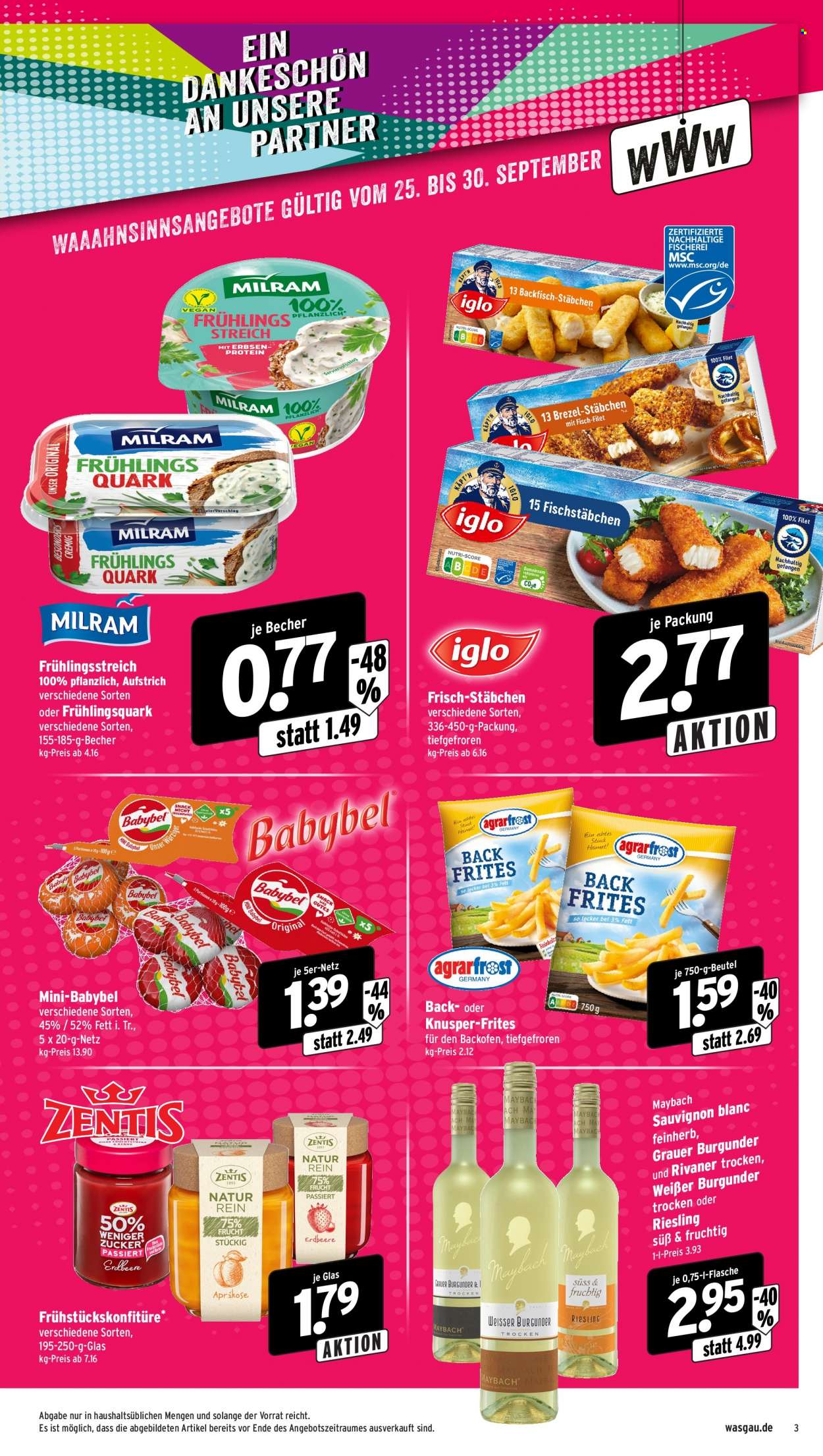 Wasgau Prospekte  - 25.09.2023 - 30.09.2023. Seite 3