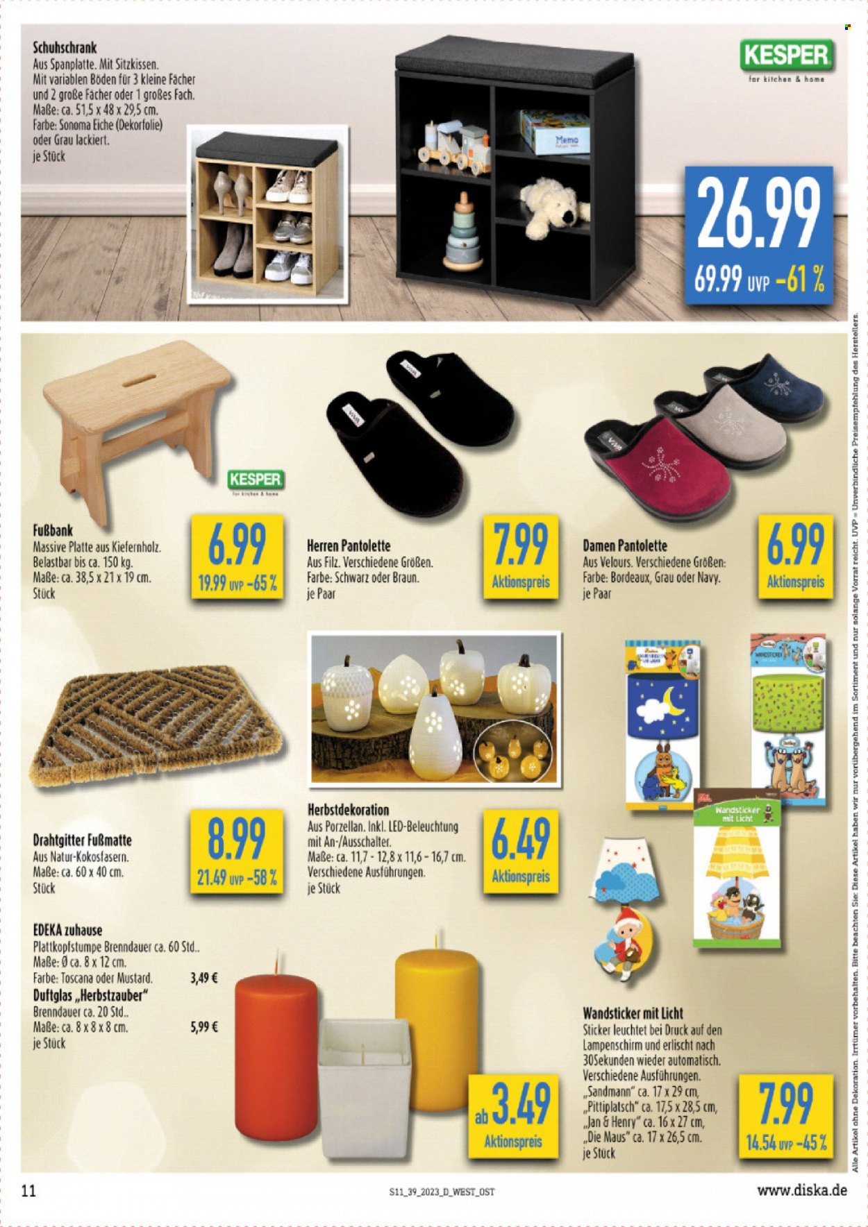 Diska Prospekte  - 25.09.2023 - 30.09.2023. Seite 11