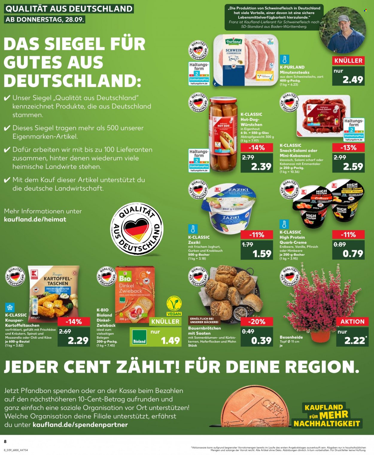 Kaufland Prospekte  - 28.09.2023 - 4.10.2023. Seite 8