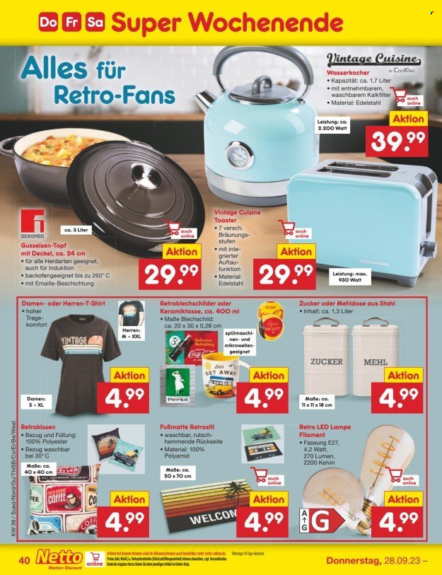 Netto Marken-Discount Prospekte  - 25.09.2023 - 30.09.2023. Seite 42