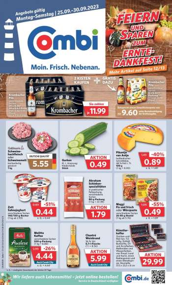 Prospekte Combi - 25.09.2023 - 30.09.2023.