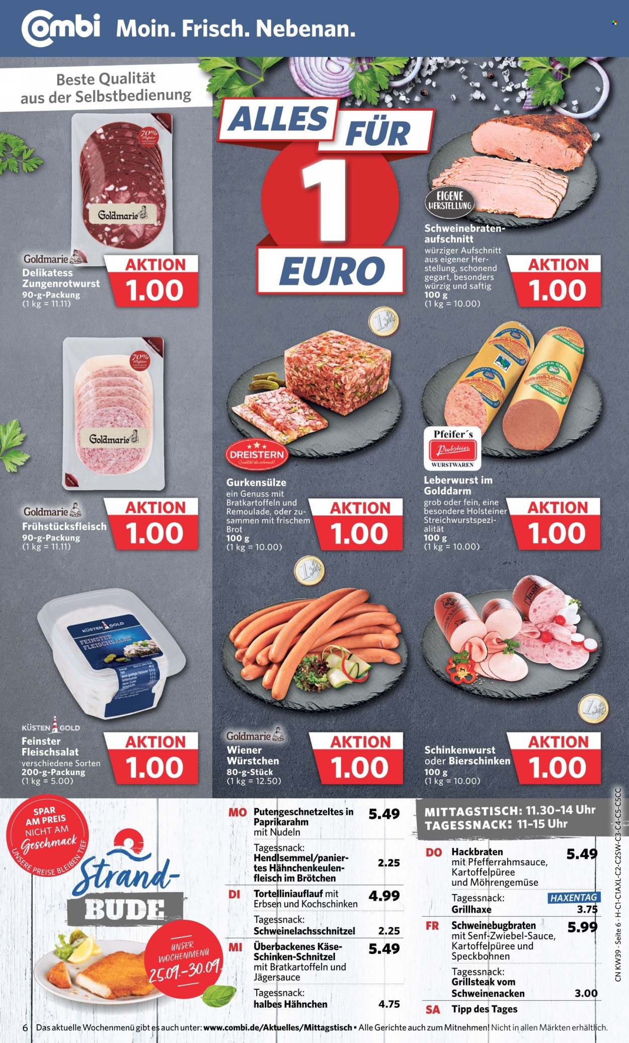 Combi Prospekte  - 25.09.2023 - 30.09.2023. Seite 6