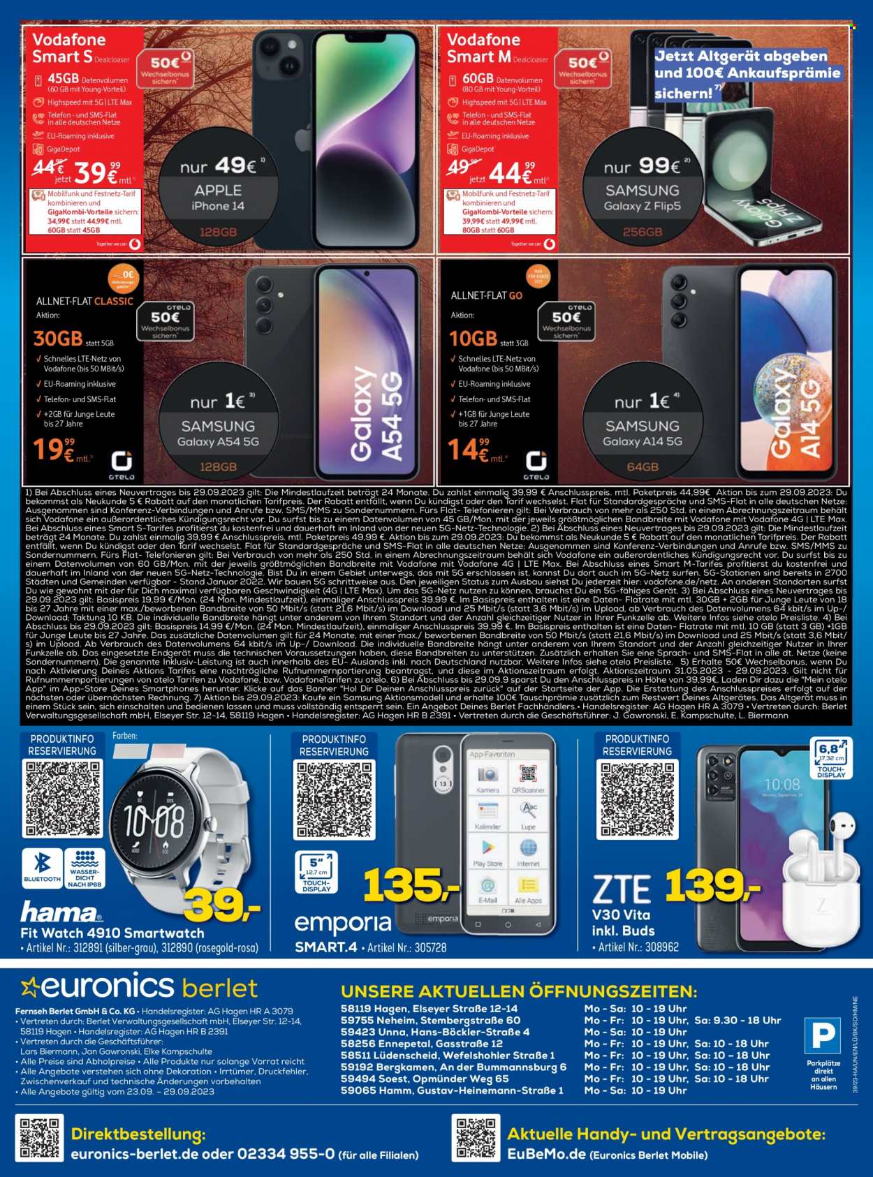 Euronics Prospekte  - 23.09.2023 - 29.09.2023. Seite 12