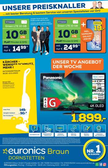 Prospekte Euronics - 24.09.2023 - 30.09.2023.