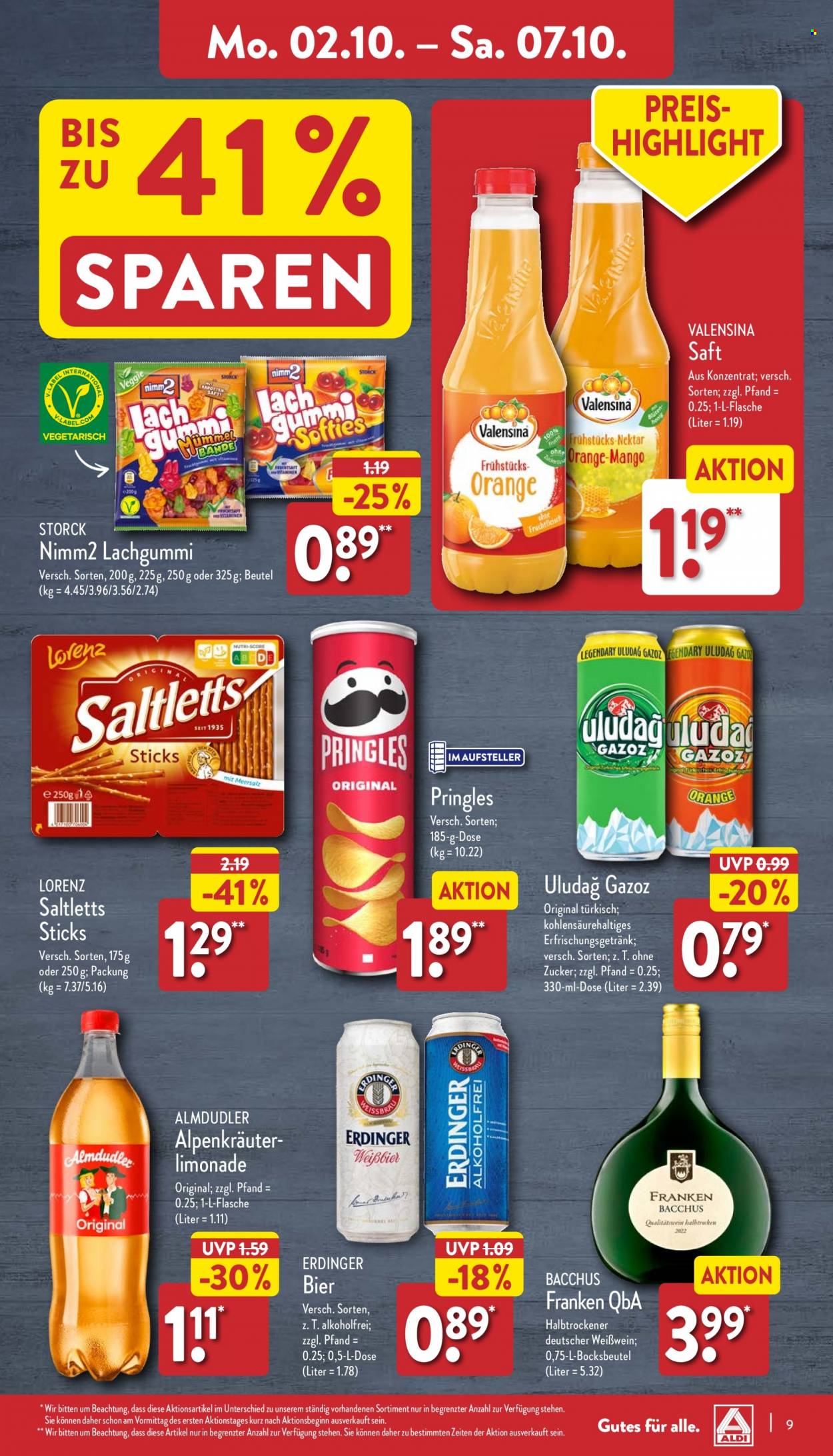 ALDI Nord Prospekte  - 2.10.2023 - 7.10.2023. Seite 9