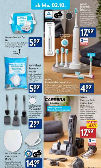 thumbnail - CARRERA Haar- und Bart- trimmer