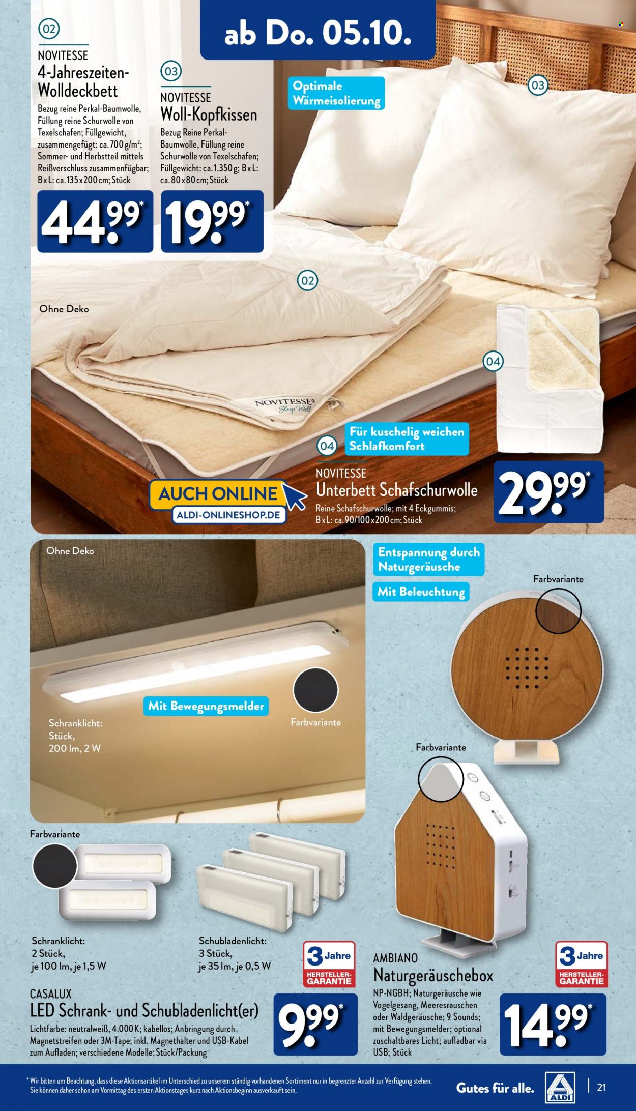 ALDI Nord Prospekte  - 2.10.2023 - 7.10.2023. Seite 21