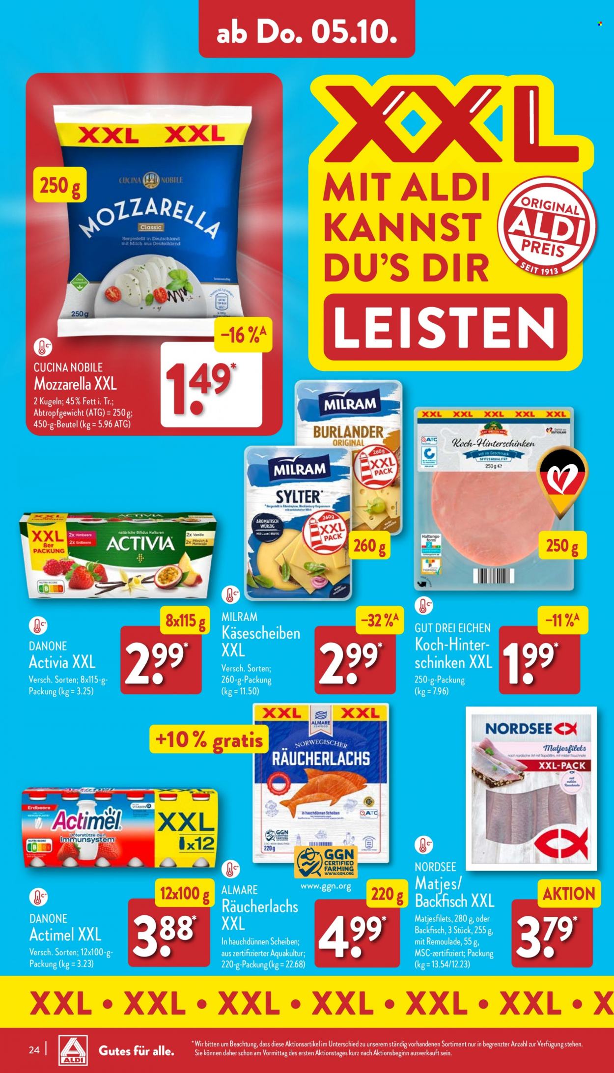 ALDI Nord Prospekte  - 2.10.2023 - 7.10.2023. Seite 24