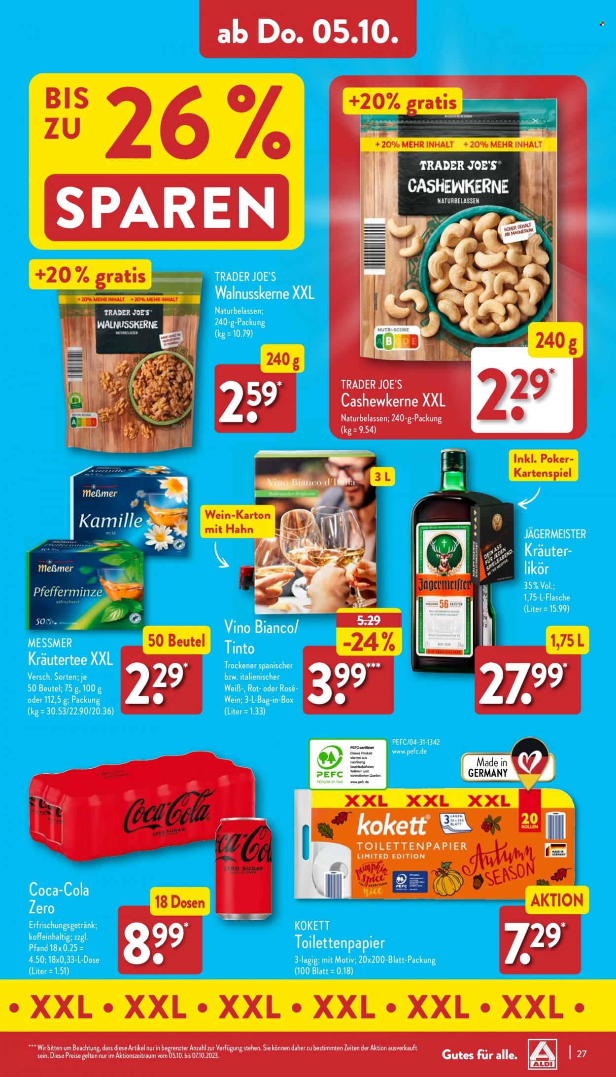 ALDI Nord Prospekte  - 2.10.2023 - 7.10.2023. Seite 27