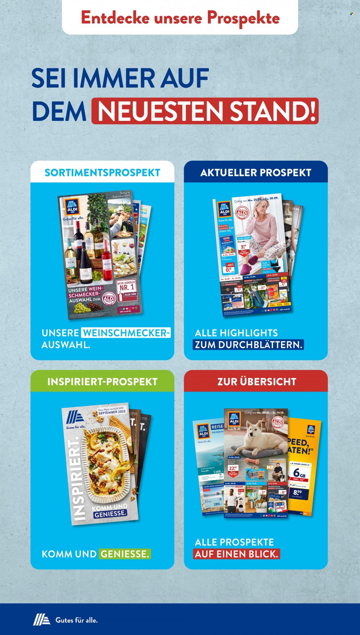 ALDI SÜD Prospekte  - 2.10.2023 - 7.10.2023. Seite 52