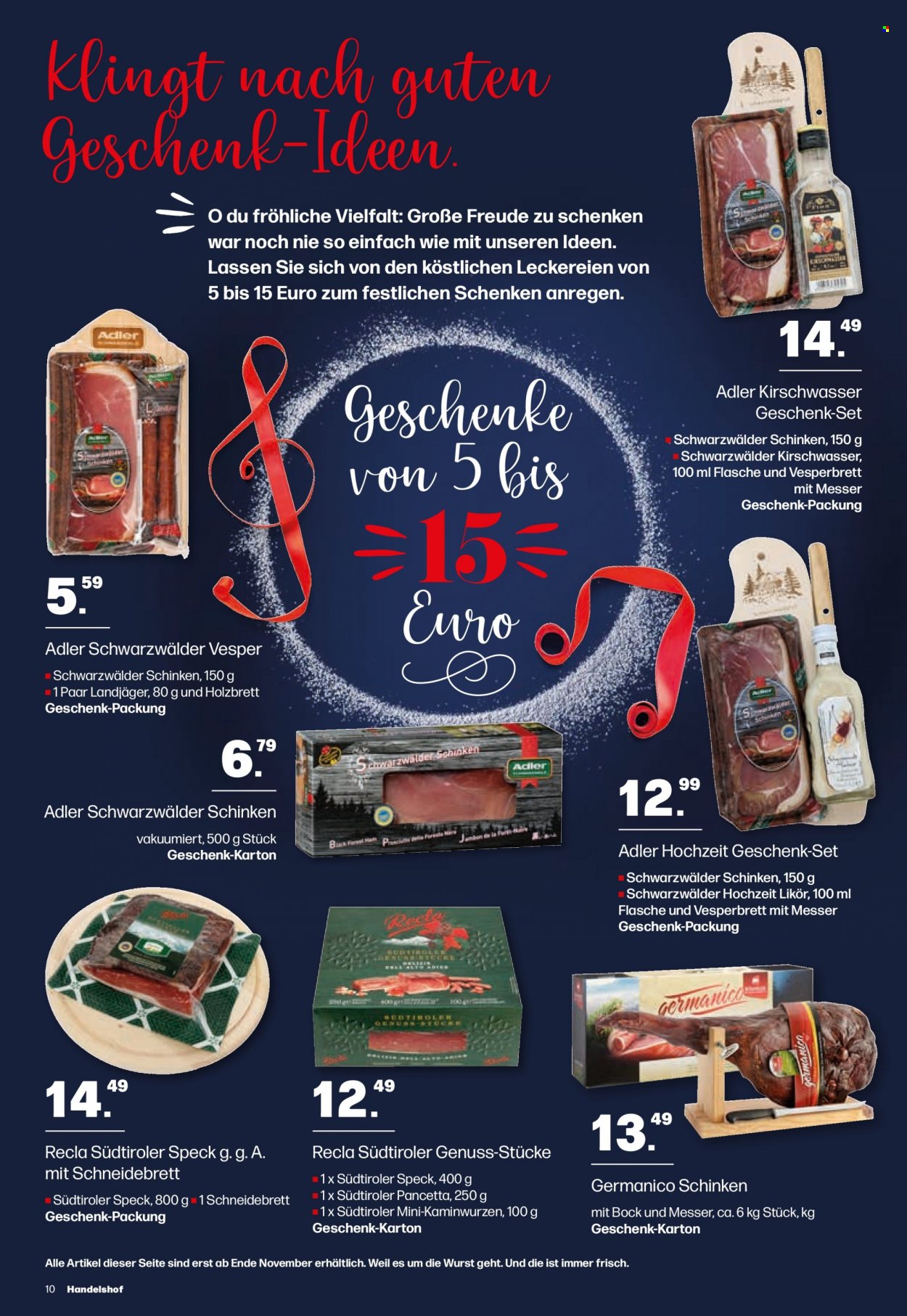 Handelshof Prospekte  - 30.09.2023 - 31.12.2023. Seite 10