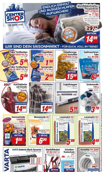 Leták CENTERSHOP - 25.9.2023 - 30.9.2023.