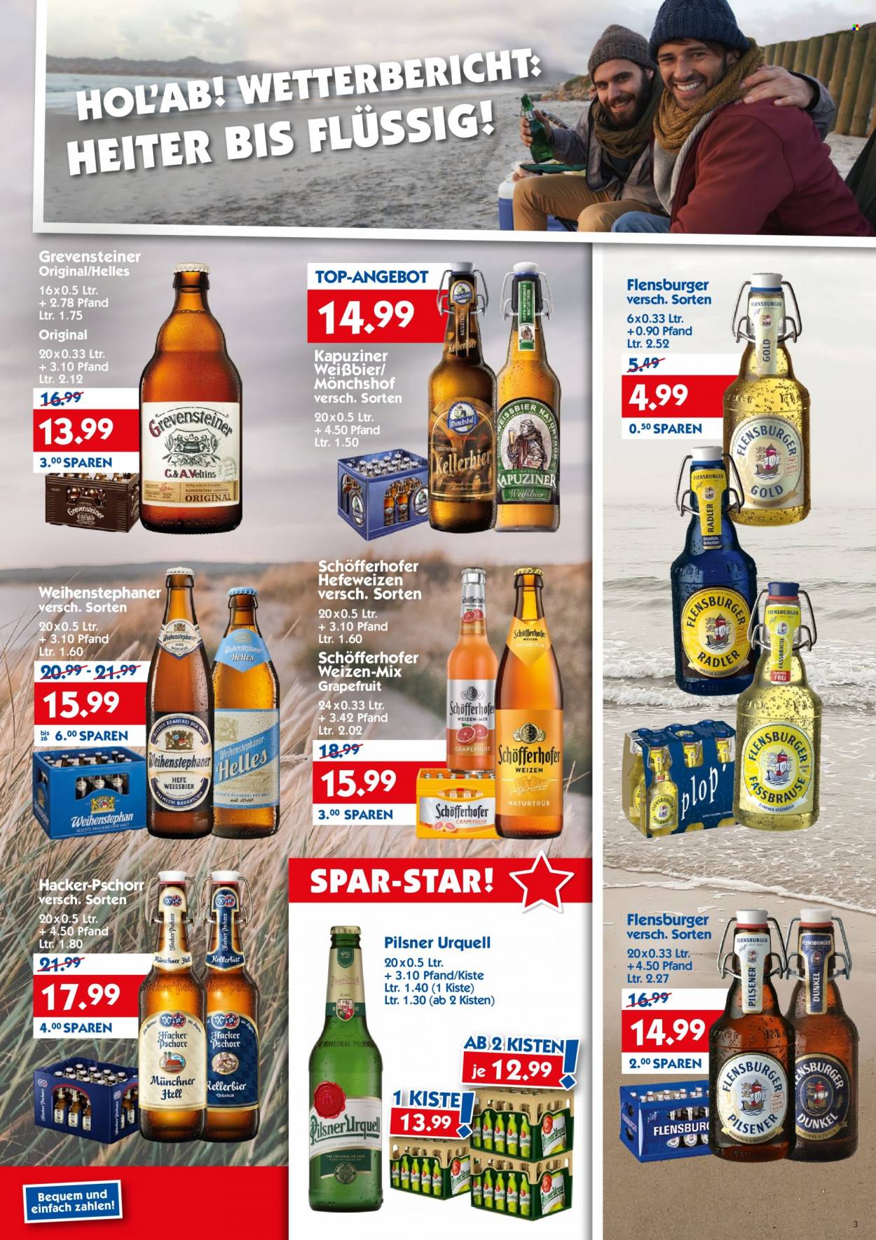 Hol'ab! Getränkemarkt Prospekte  - 25.09.2023 - 30.09.2023. Seite 3