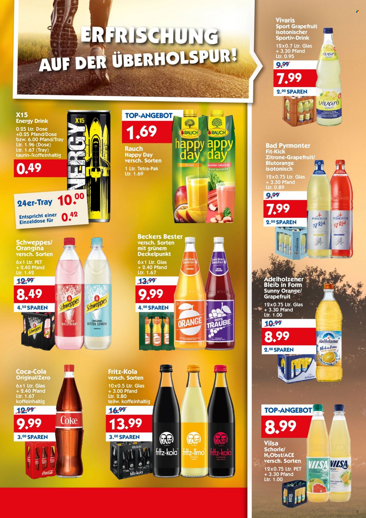 Hol'ab! Getränkemarkt Prospekte  - 25.09.2023 - 30.09.2023. Seite 5
