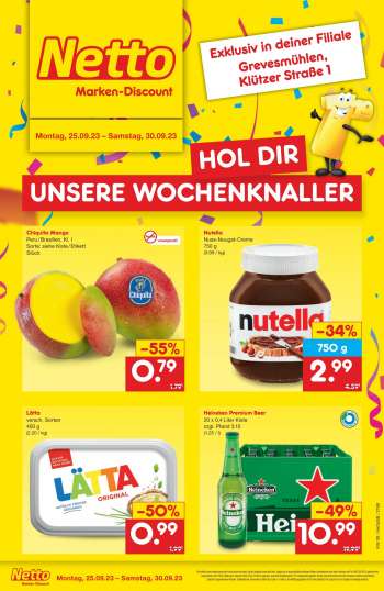Prospekte Netto Marken-Discount - 25.09.2023 - 30.09.2023.