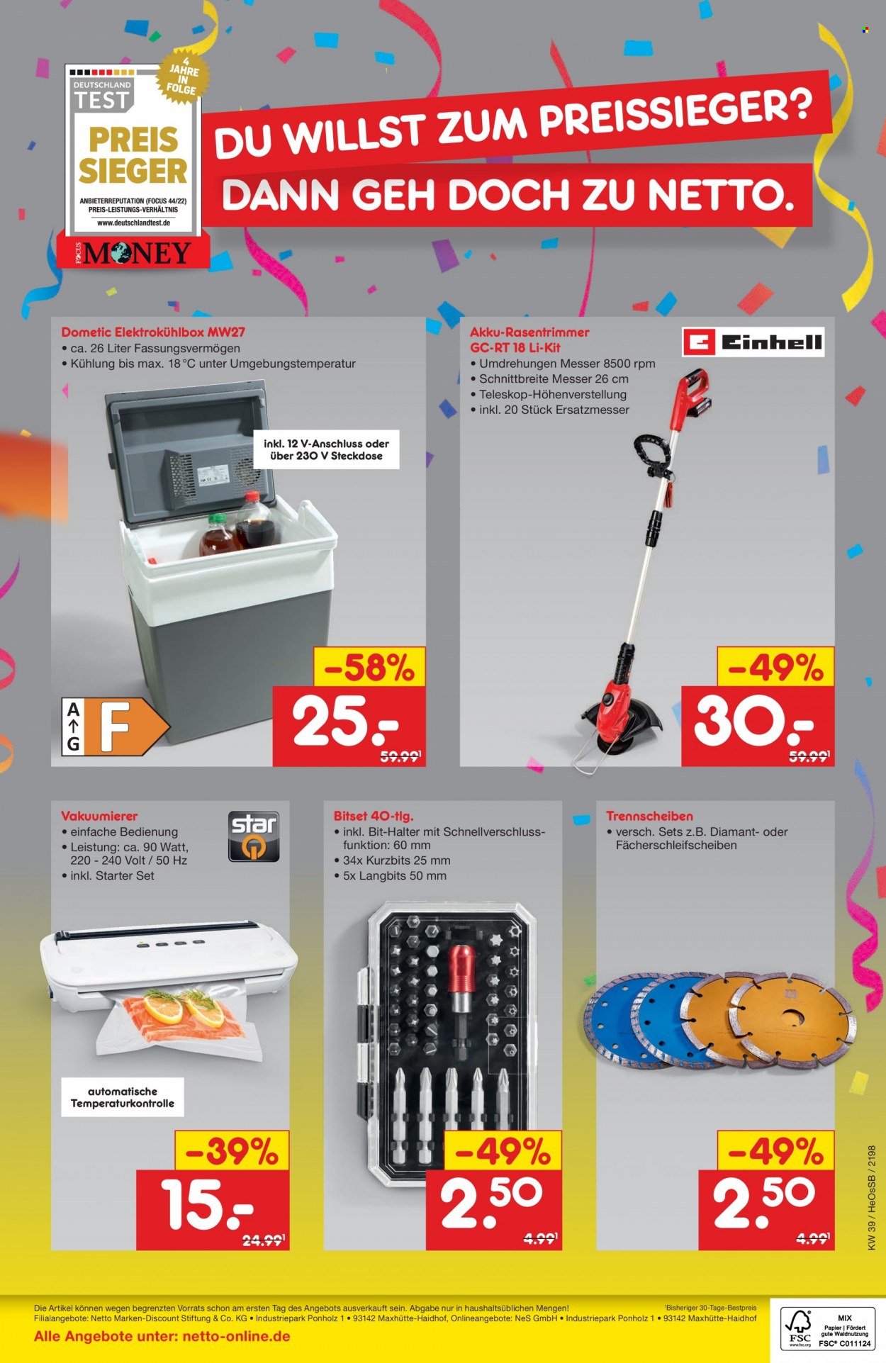 Netto Marken-Discount Prospekte  - 25.09.2023 - 30.09.2023. Seite 2