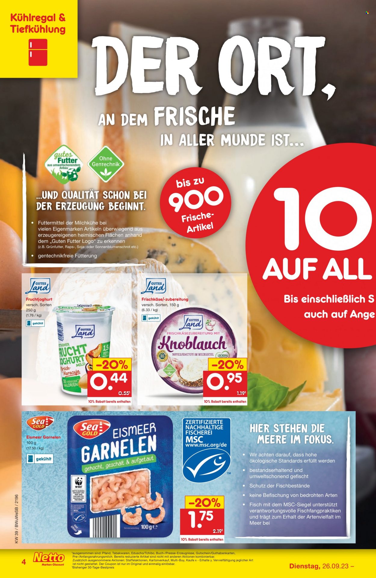 Netto Marken-Discount Prospekte  - 26.09.2023 - 30.09.2023. Seite 4
