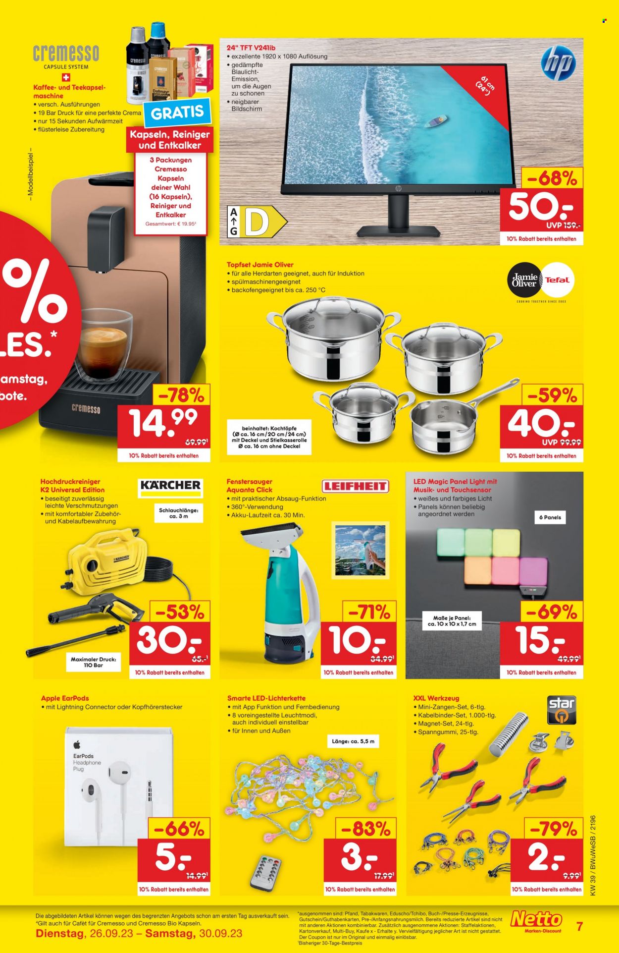 Netto Marken-Discount Prospekte  - 26.09.2023 - 30.09.2023. Seite 7
