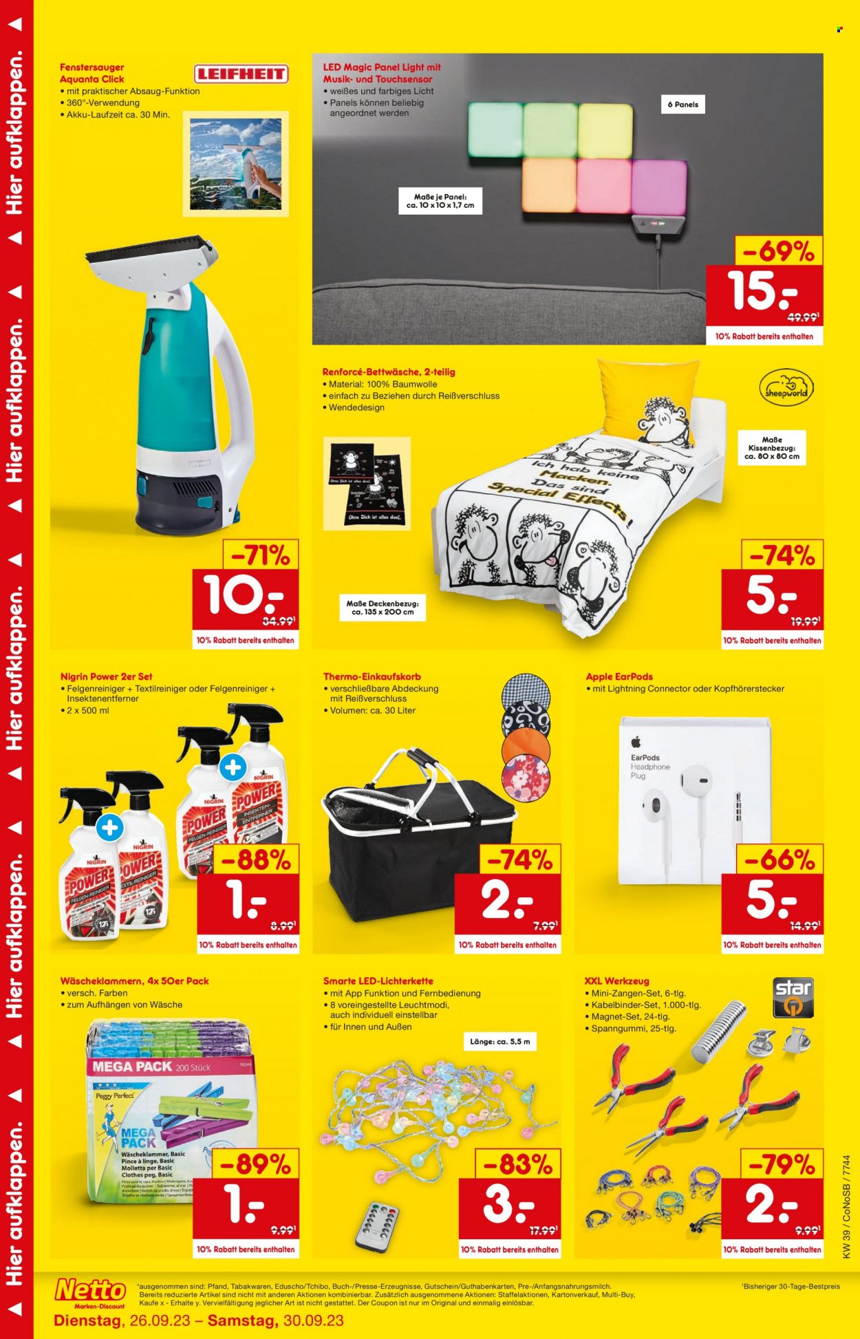 Netto Marken-Discount Prospekte  - 26.09.2023 - 30.09.2023. Seite 5