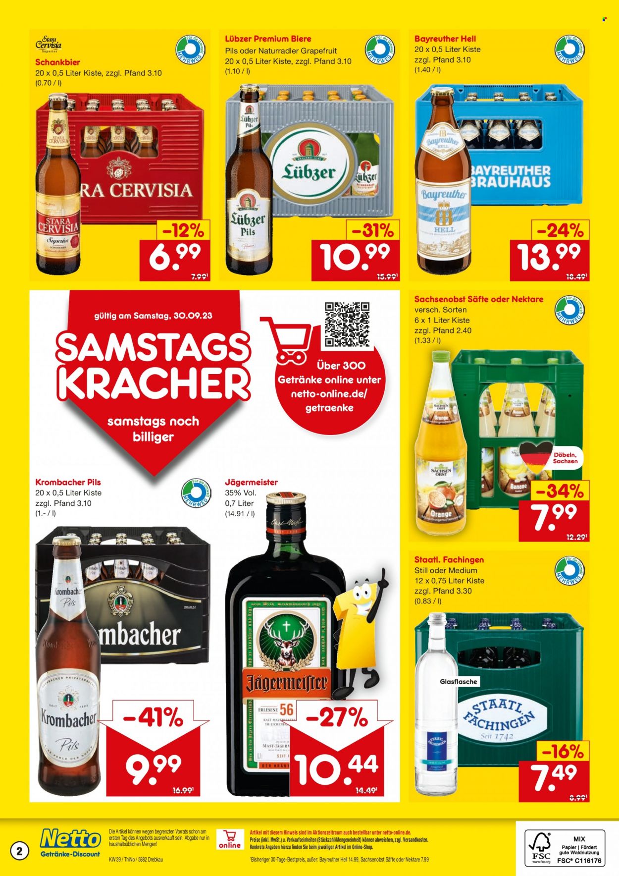 Netto Marken-Discount Prospekte  - 25.09.2023 - 30.09.2023. Seite 2
