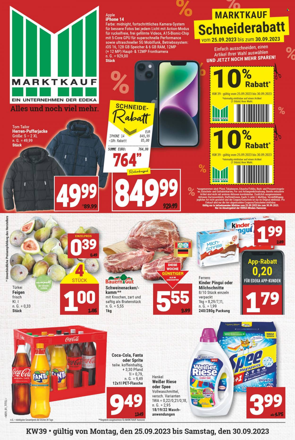 Marktkauf Prospekte  - 25.09.2023 - 30.09.2023. Seite 1