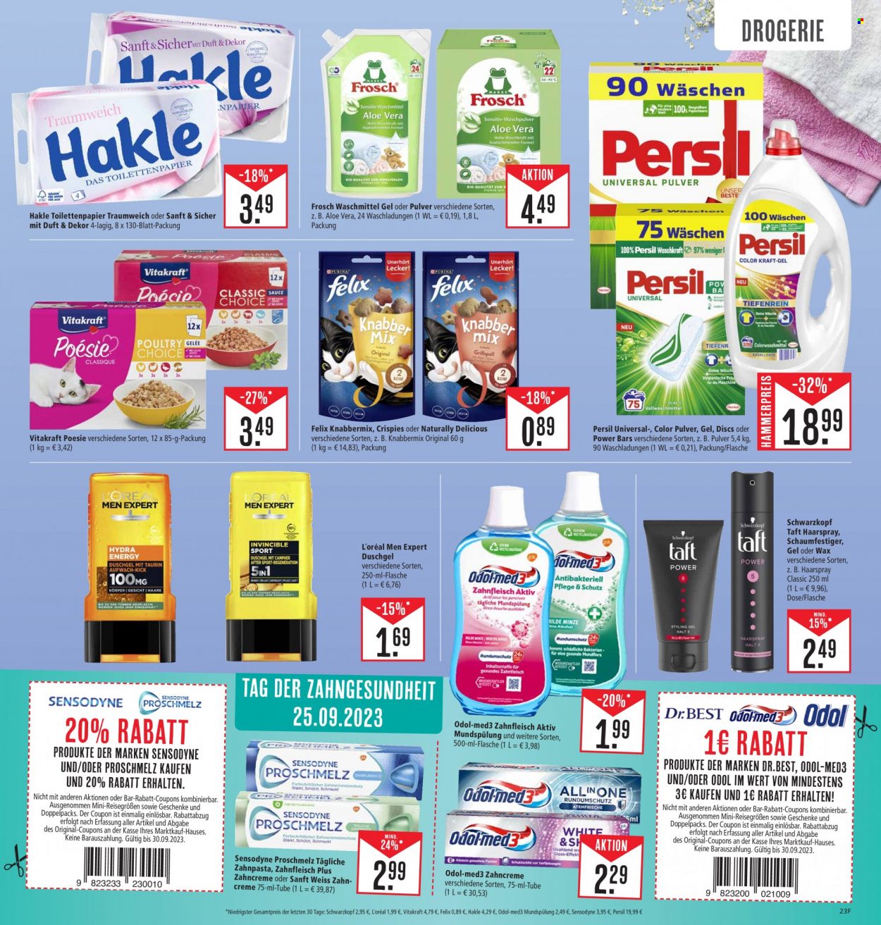 Marktkauf Prospekte  - 25.09.2023 - 30.09.2023. Seite 23