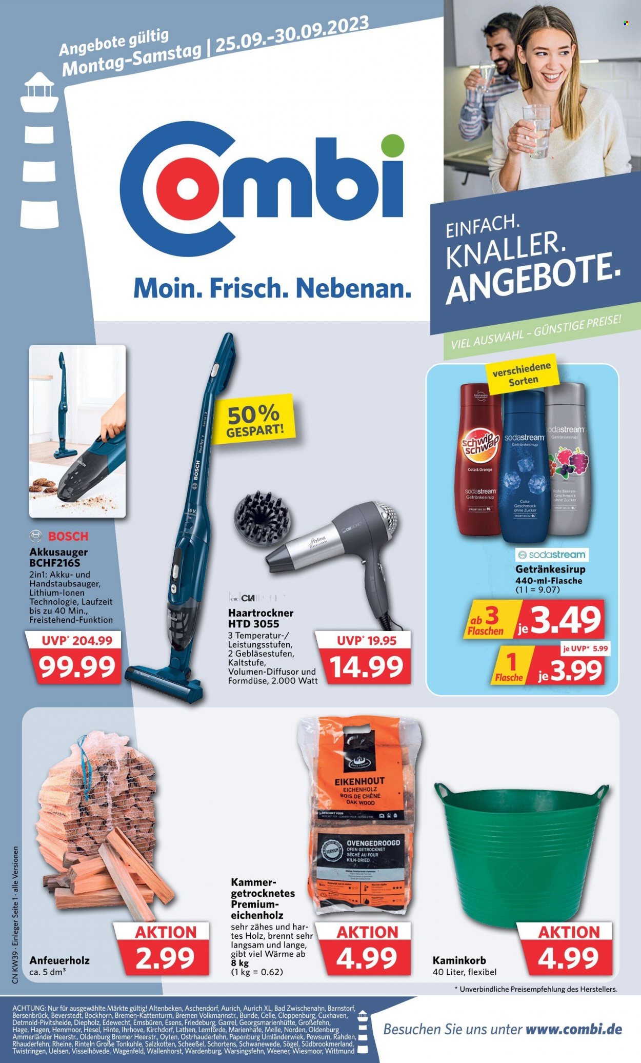 Combi Prospekte  - 25.09.2023 - 30.09.2023. Seite 1