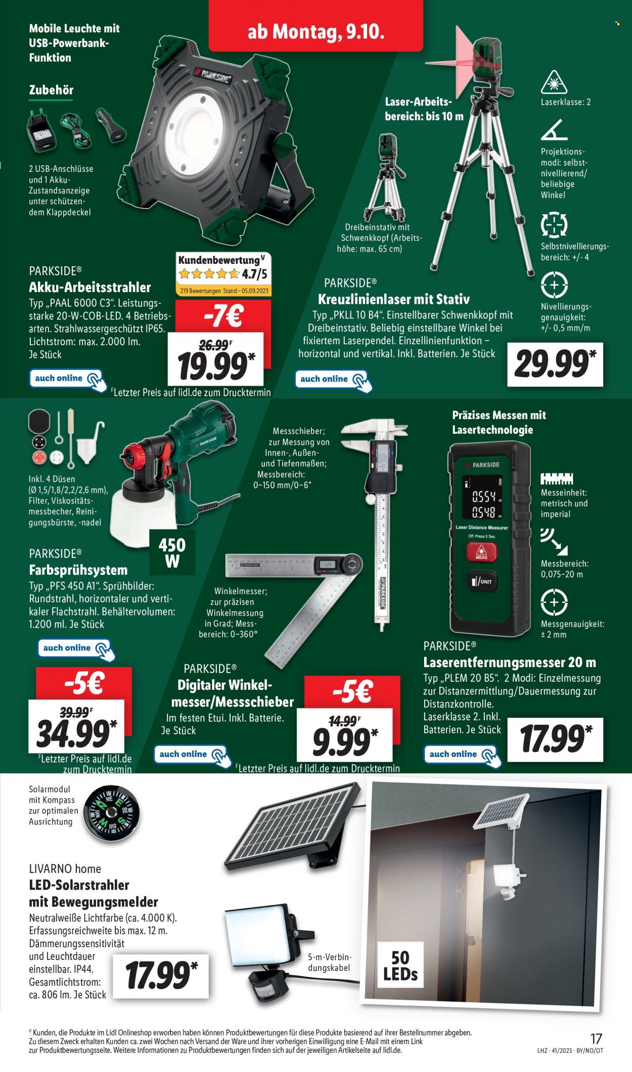 Lidl Prospekte  - 9.10.2023 - 14.10.2023. Seite 7