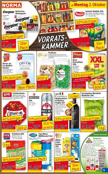 thumbnail - Decor on Ice Waffel- becher extra knusprig für Eis, Dessert oder Likör 16 Stück, 60-g-Packung (1 kg = 31,50)