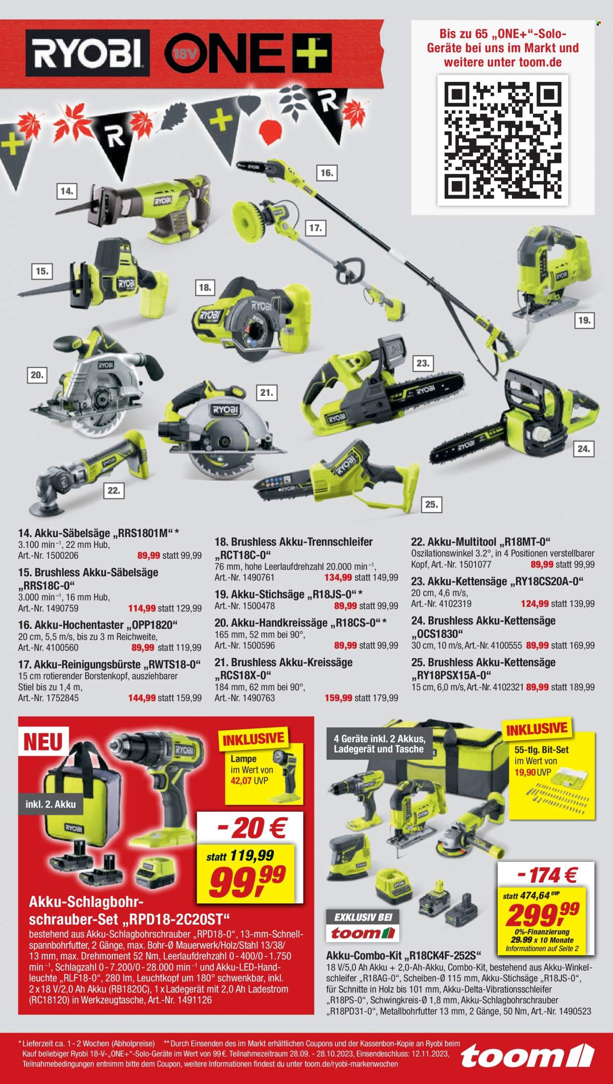 toom Baumarkt Prospekte  - 30.09.2023 - 6.10.2023. Seite 9