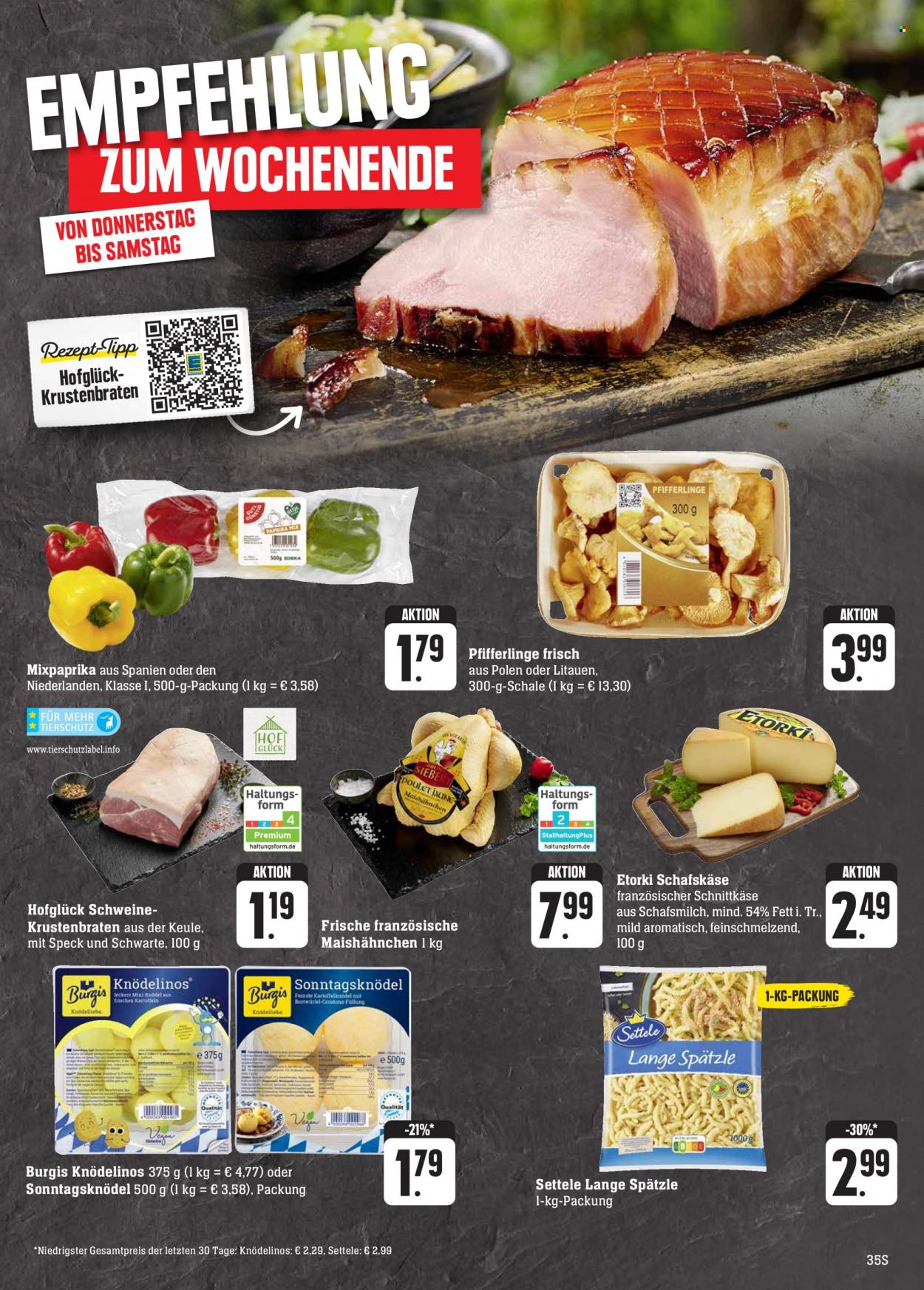 Edeka Prospekte  - 25.09.2023 - 30.09.2023. Seite 35
