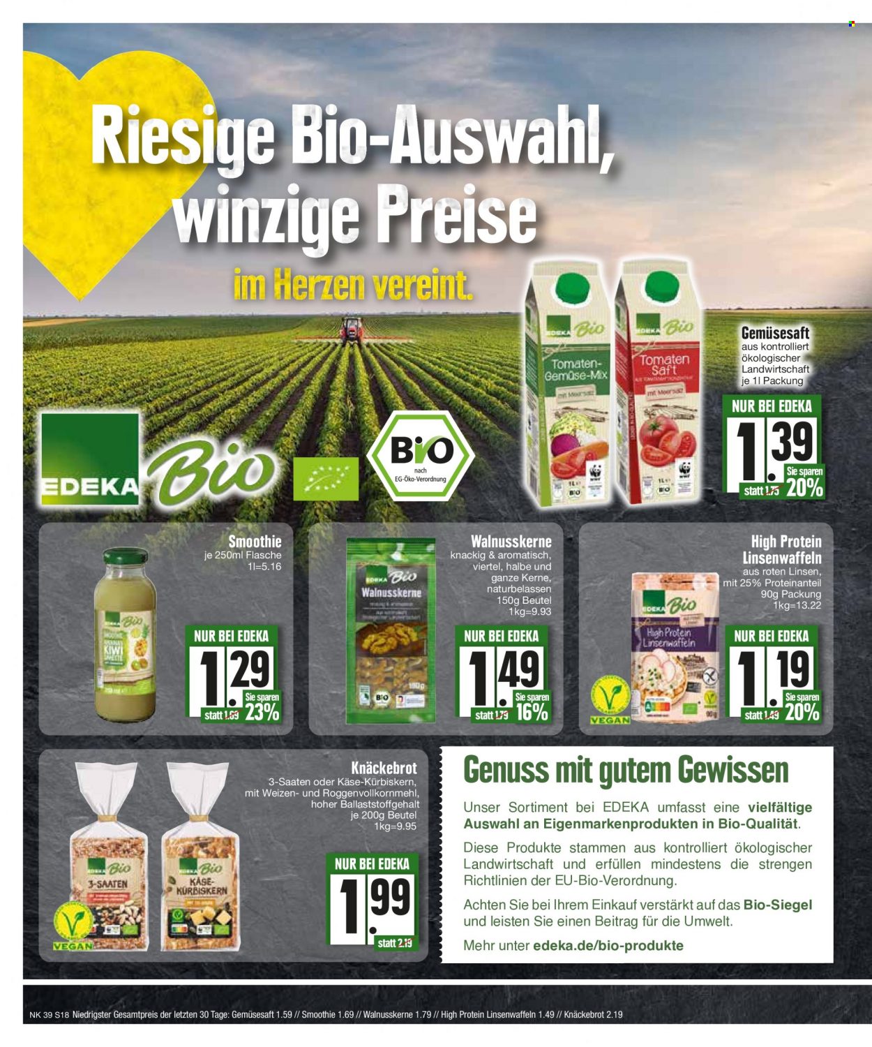 Edeka Prospekte  - 25.09.2023 - 30.09.2023. Seite 18