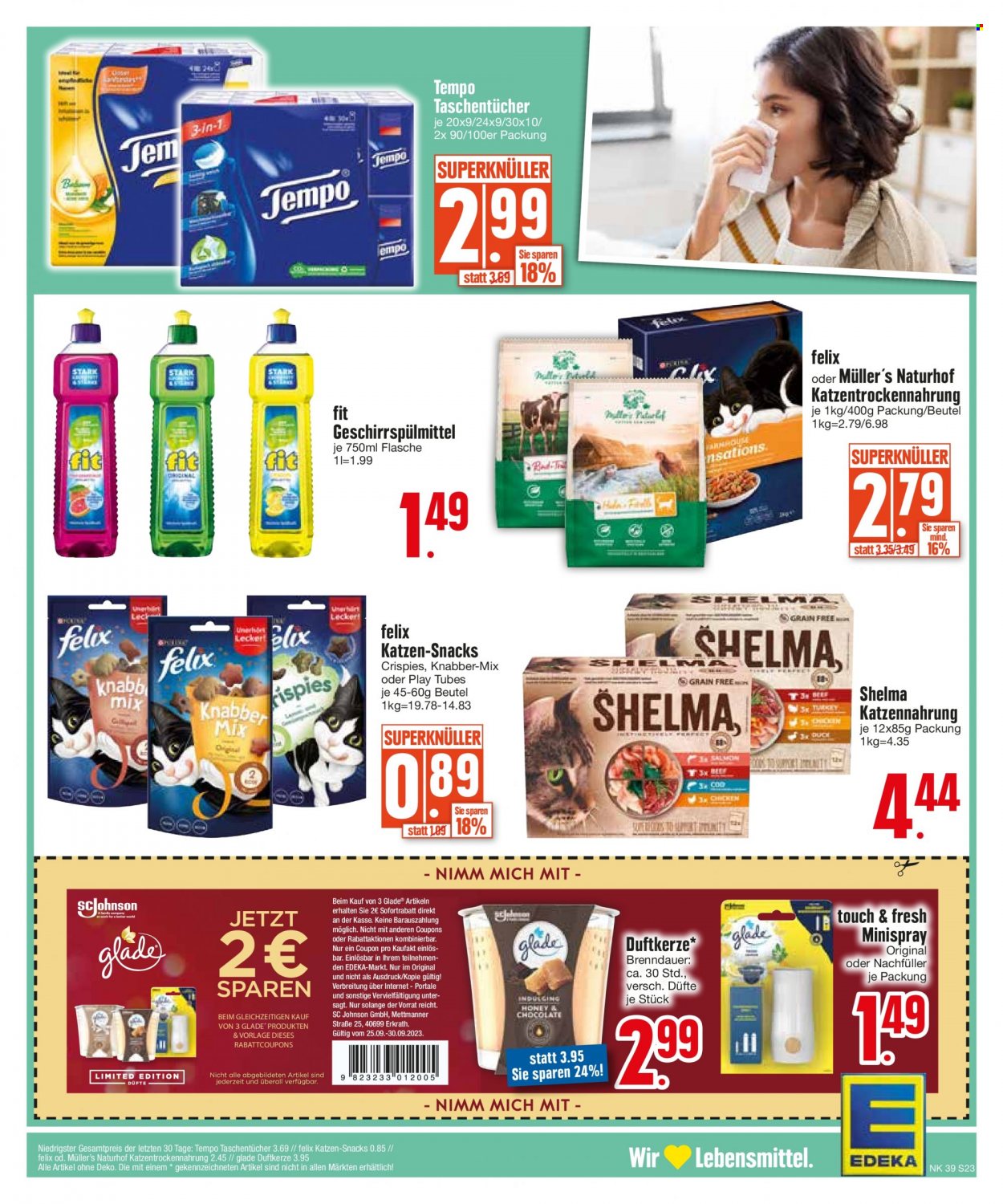 Edeka Prospekte  - 25.09.2023 - 30.09.2023. Seite 23