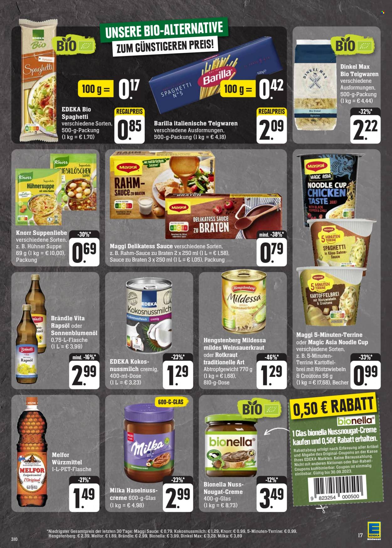 Edeka Prospekte  - 25.09.2023 - 30.09.2023. Seite 21