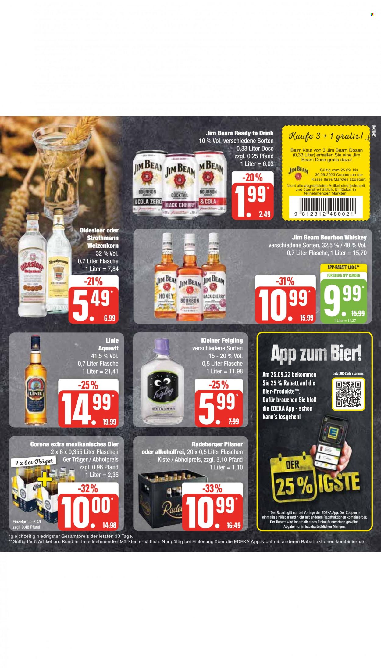 Edeka Prospekte  - 25.09.2023 - 30.09.2023. Seite 19