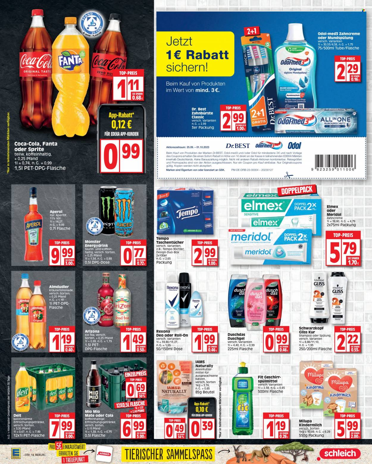 Edeka Prospekte  - 25.09.2023 - 30.09.2023. Seite 14