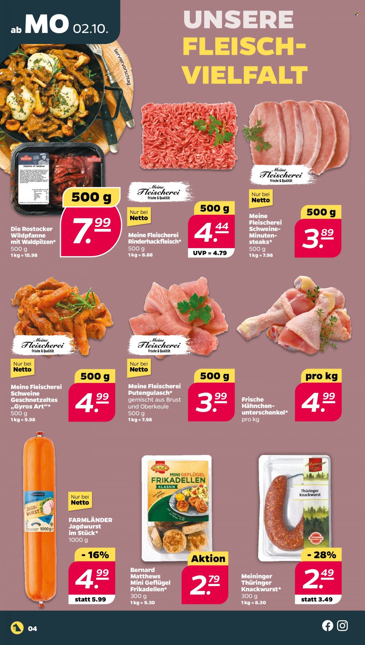 Netto Prospekte  - 2.10.2023 - 7.10.2023. Seite 4