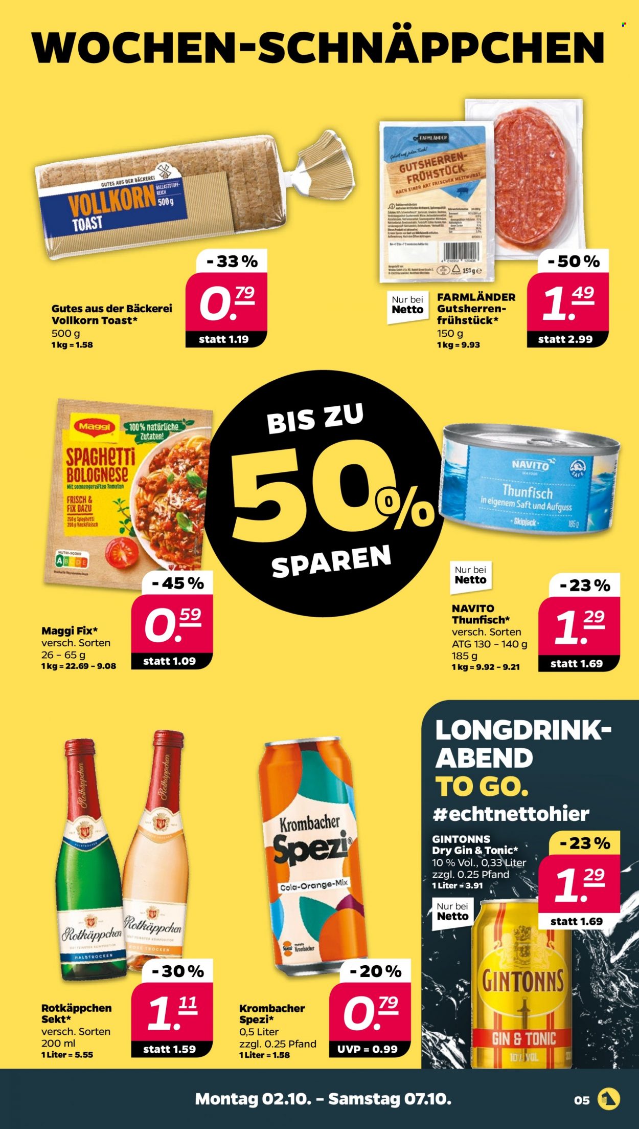 Netto Prospekte  - 2.10.2023 - 7.10.2023. Seite 5
