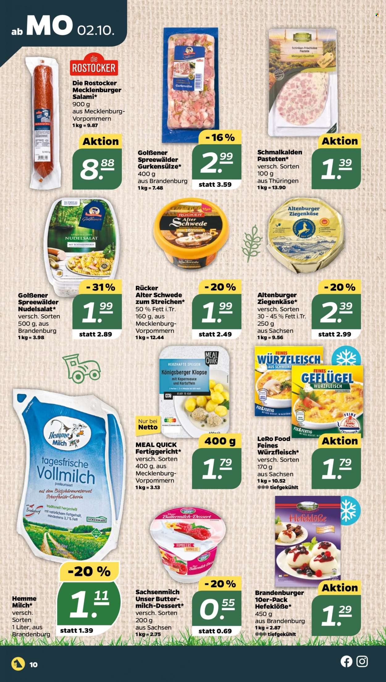 Netto Prospekte  - 2.10.2023 - 7.10.2023. Seite 10