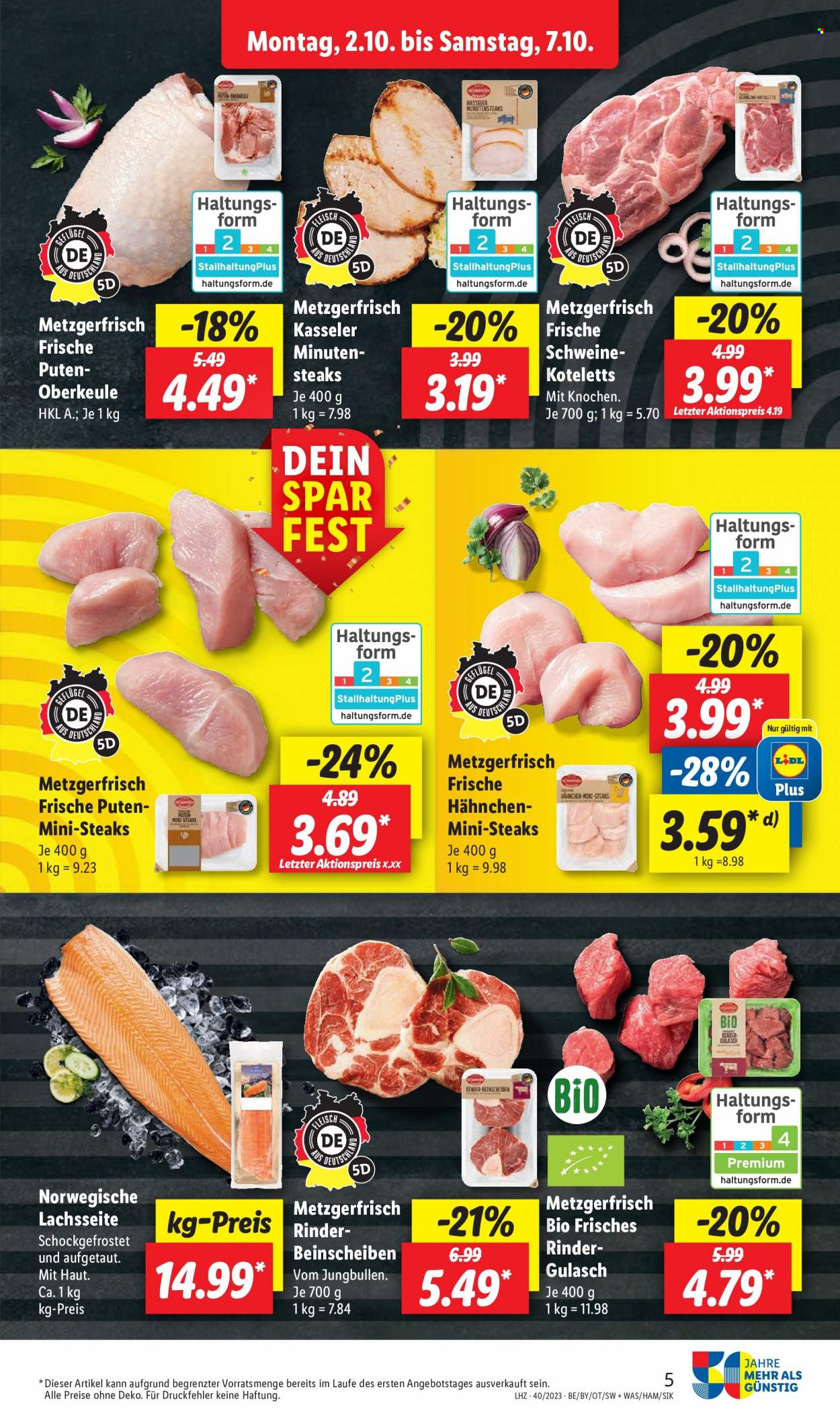 Lidl Prospekte  - 2.10.2023 - 7.10.2023. Seite 5