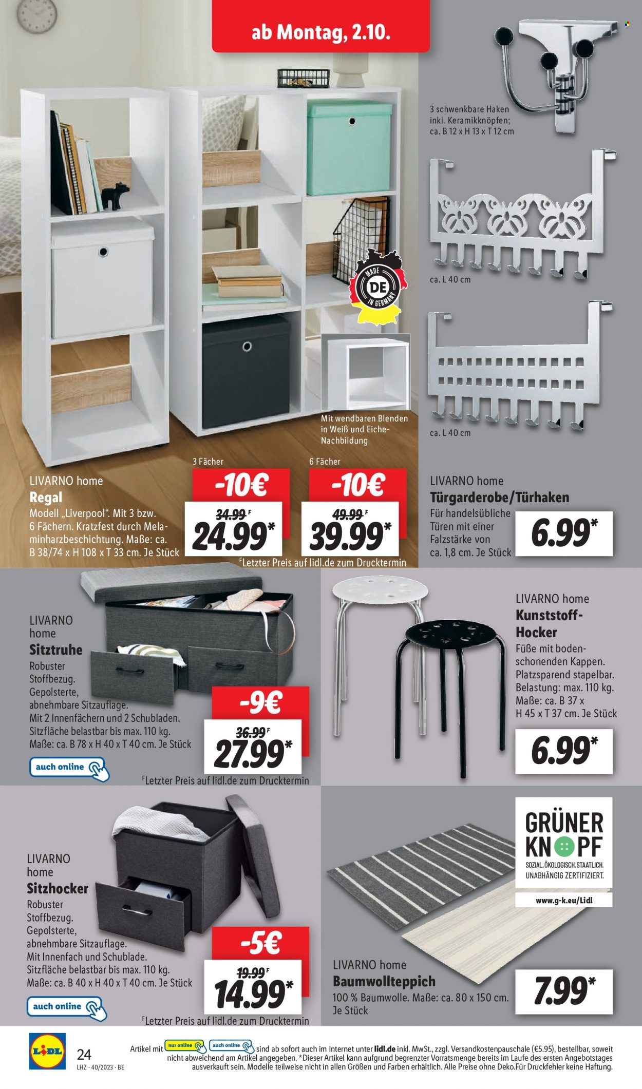 Lidl Prospekte  - 2.10.2023 - 7.10.2023. Seite 30